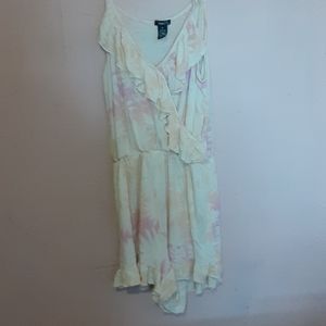 Rue 21 tropical print romper